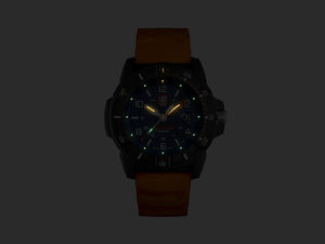 Luminox Navy Seal 3600 Series Quartz Watch, Blue, Carbon, 45 mm, 20 atm, XS.3603