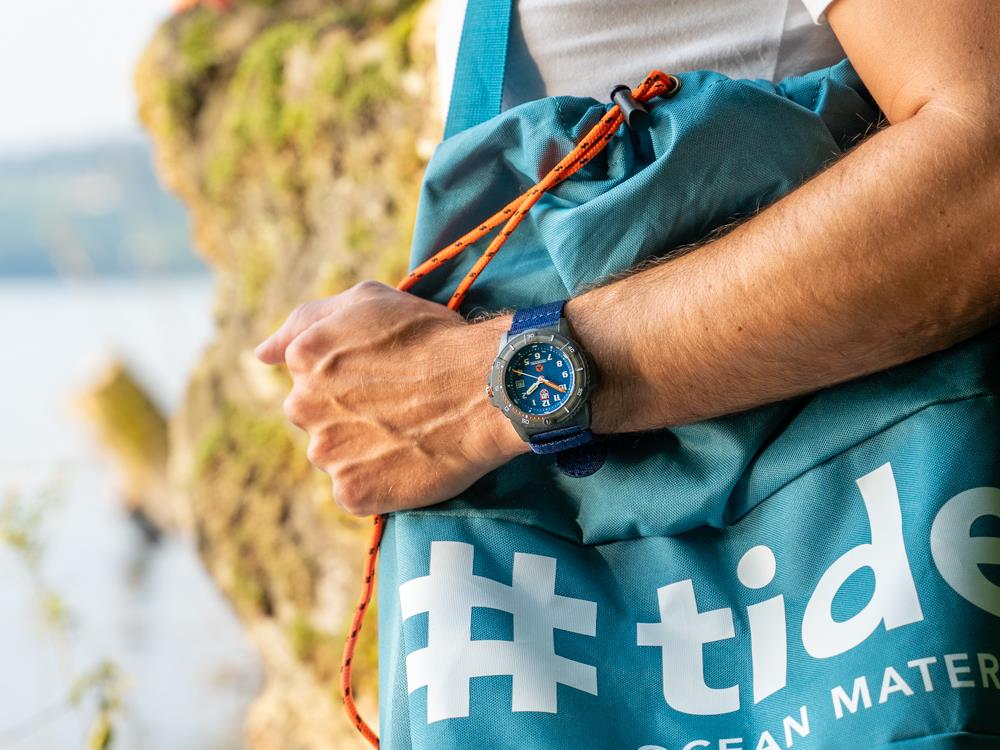 Luminox ECO 8900 Series #TIDE Quartz Watch, Blue, 46 mm, 20 atm