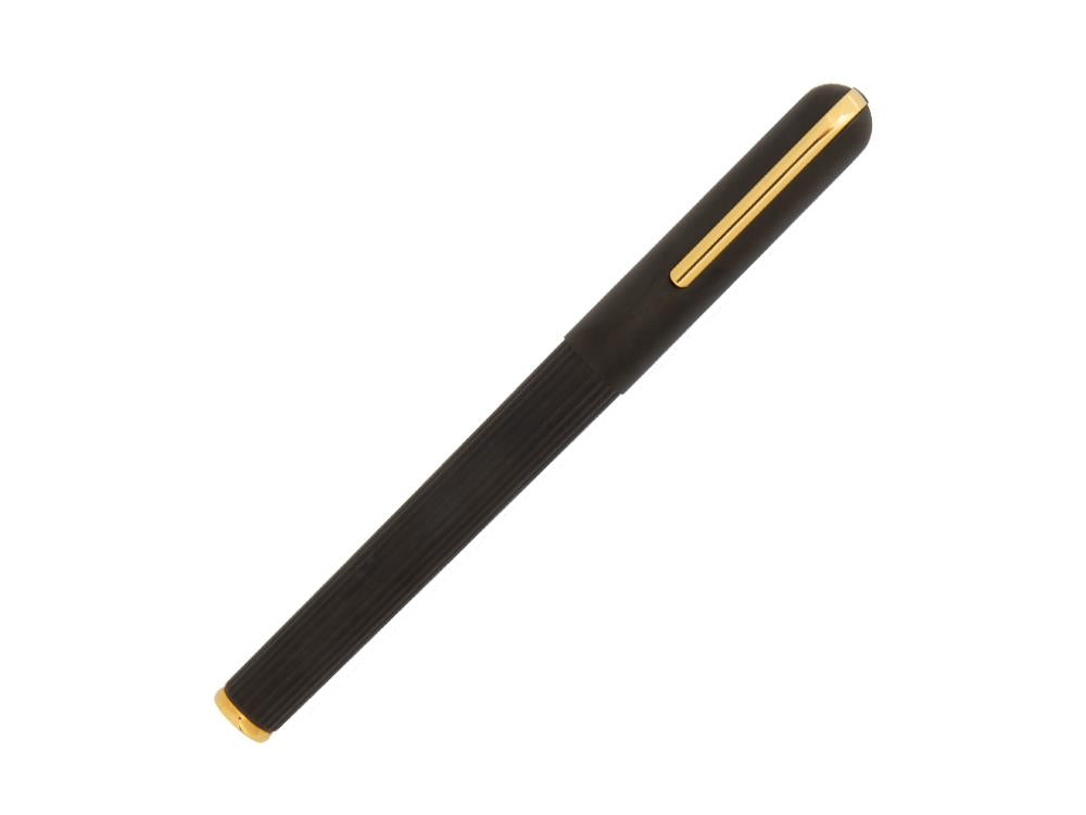 Lamy Imporium Fountain Pen, PVD, Black, Guilloche, Gold trim, 1227928