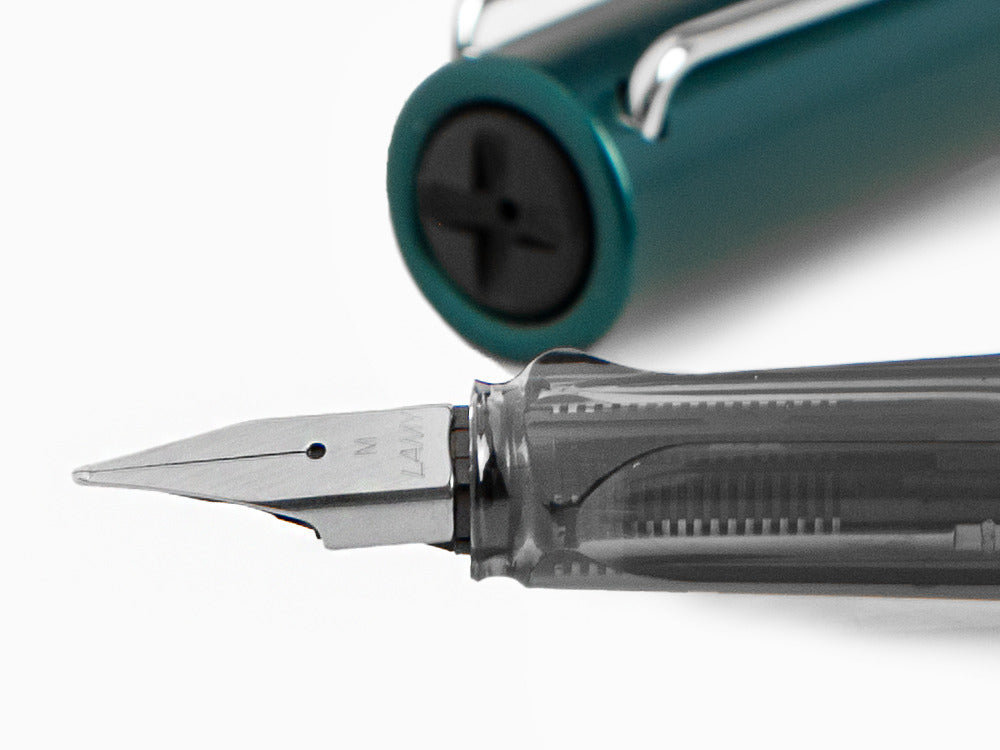 Lamy Al-star Fountain Petrol Pen, Metal, Blue, Special edition, 1237282