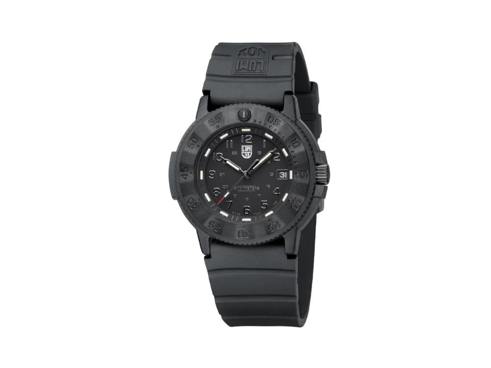 Luminox Navy Seal 3000 EVO Series Black Out Watch, 43 mm, XS.3001.EVO.BO