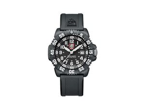 Luminox Navy Seal Colormark Quartz Watch, Carbon, Black, XS.3051