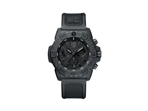 Luminox Sea Navy Seal Chronograph 3580 Series Quartz Watch, Black, XS.3581.BO