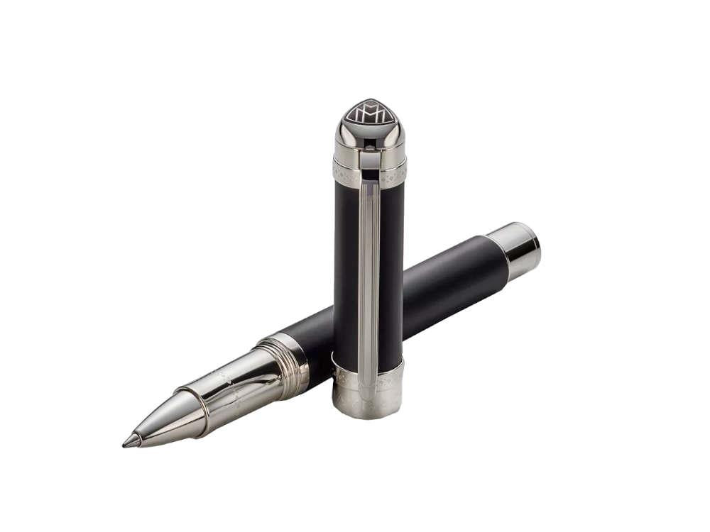 Maybach The Peak I Volcanic Black Platinum Rollerball pen