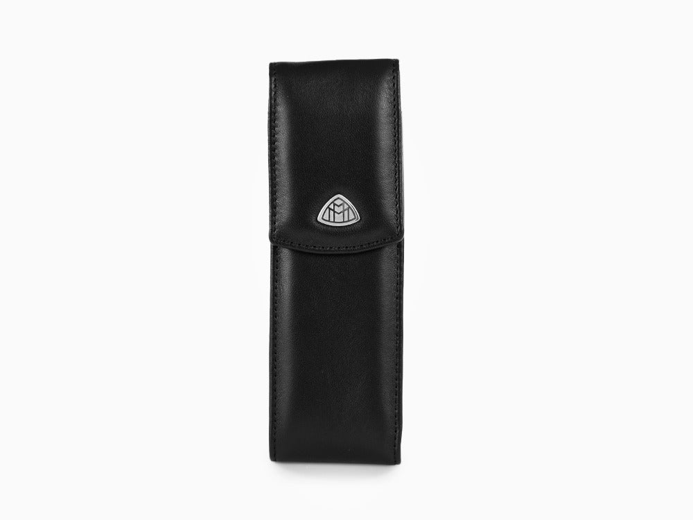 Maybach Accesorios Pen Case, Black, 2 Writing Instruments, MMA-PK1POU2-BLACK