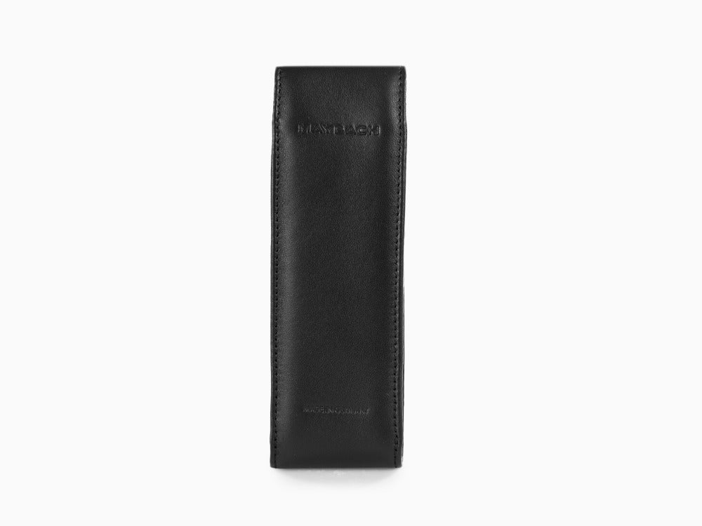 Maybach Accesorios Pen Case, Black, 2 Writing Instruments, MMA-PK1POU2-BLACK
