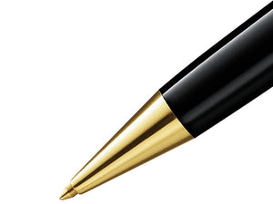 Montblanc Meisterstück Le Grand Ballpoint pen, Precious black resine, Gold trim