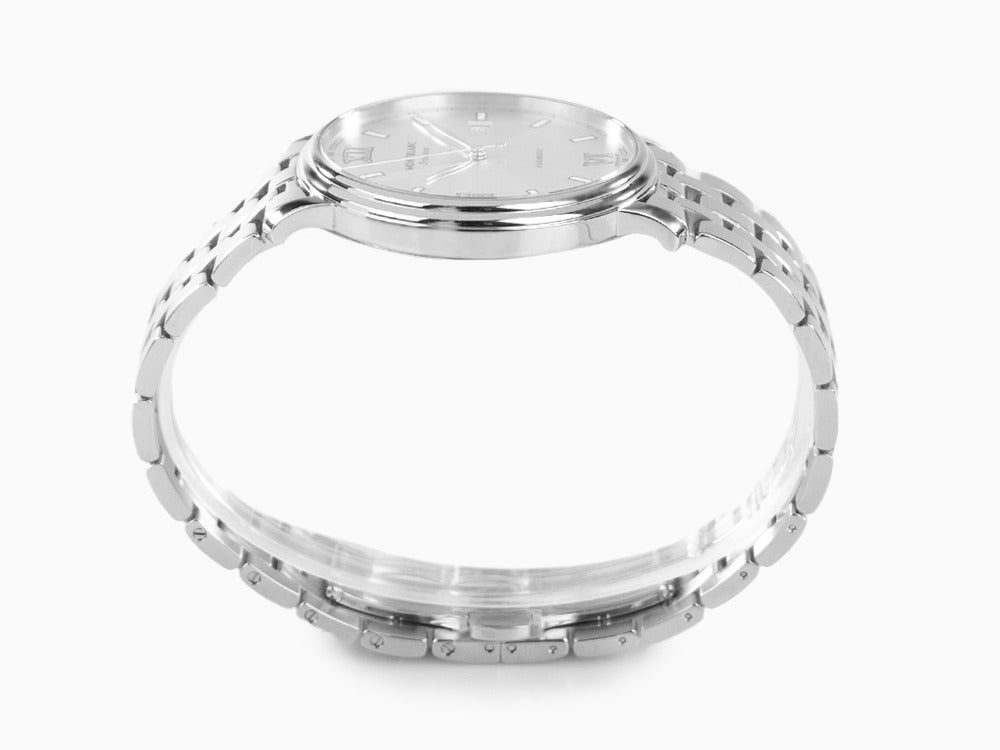 Montblanc Tradition Automatic Watch, Silver, 40 mm, Steel bracelet