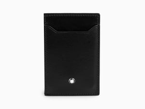 Montblanc Meisterstück Credit card holder, Leather, Black, 3 Cards, 129683