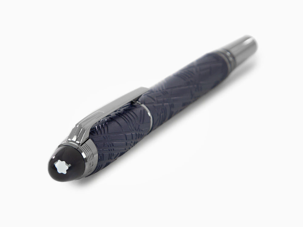 Montblanc StarWalker SpaceBlue Resin Fineliner, Blue, Ruthenium trim, 130212