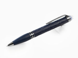 Montblanc StarWalker SpaceBlue Resin Ballpoint pen, Blue, Ruthenium trim, 130213