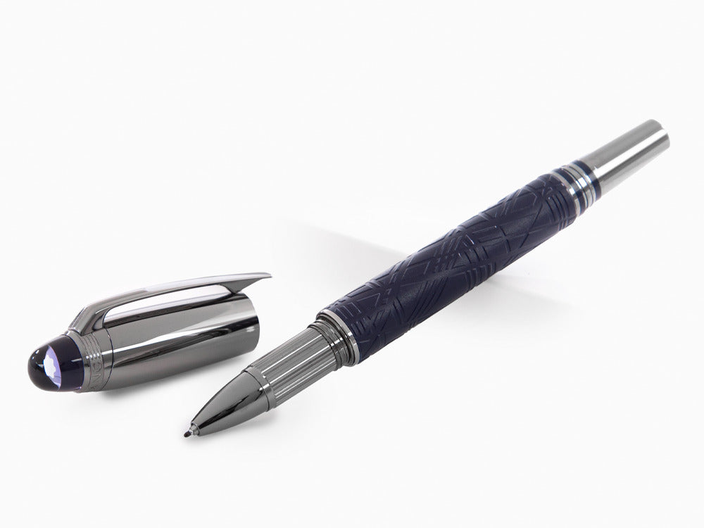 Montblanc StarWalker SpaceBlue Doué Fineliner, Ruthenium trim, 130216