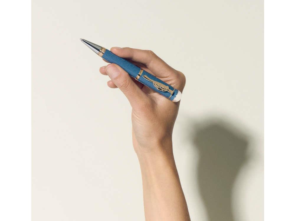 Montblanc Writers Edition Goethe Ballpoint pen, Precious resine, Blue, 131440