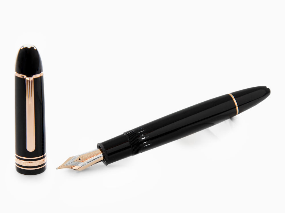 Montblanc Meisterstück Fountain Pen 149, Resin, Rose gold trim, 132093