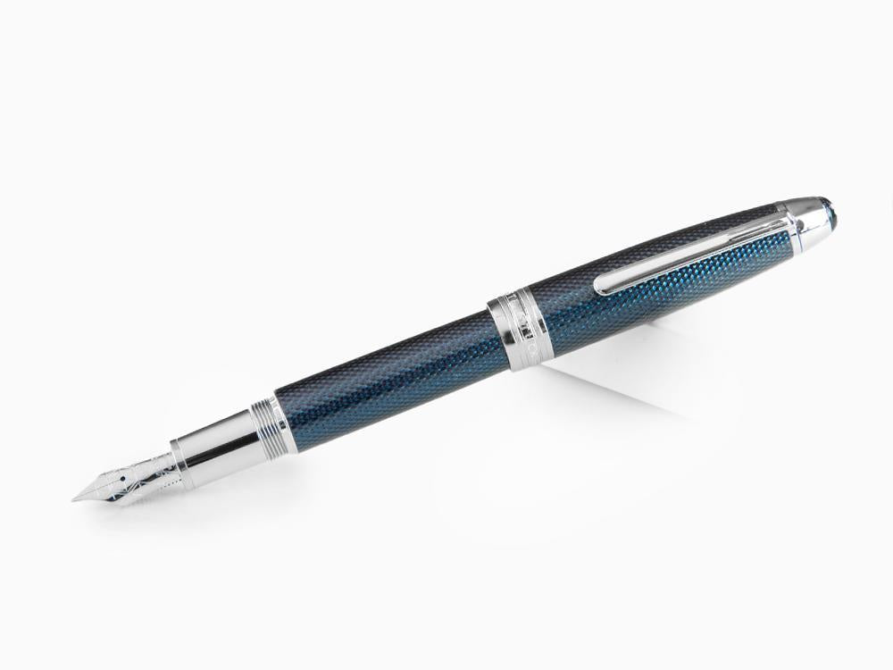 Montblanc Meisterstück Solitaire Blue Hour LeGrand Fountain Pen, 132096