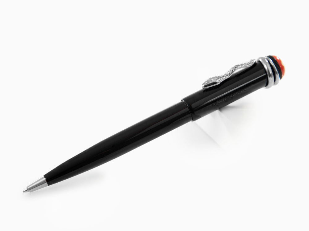 Montblanc Heritage Rouge & Noir Ballpoint pen, Platinum Trim, 132110