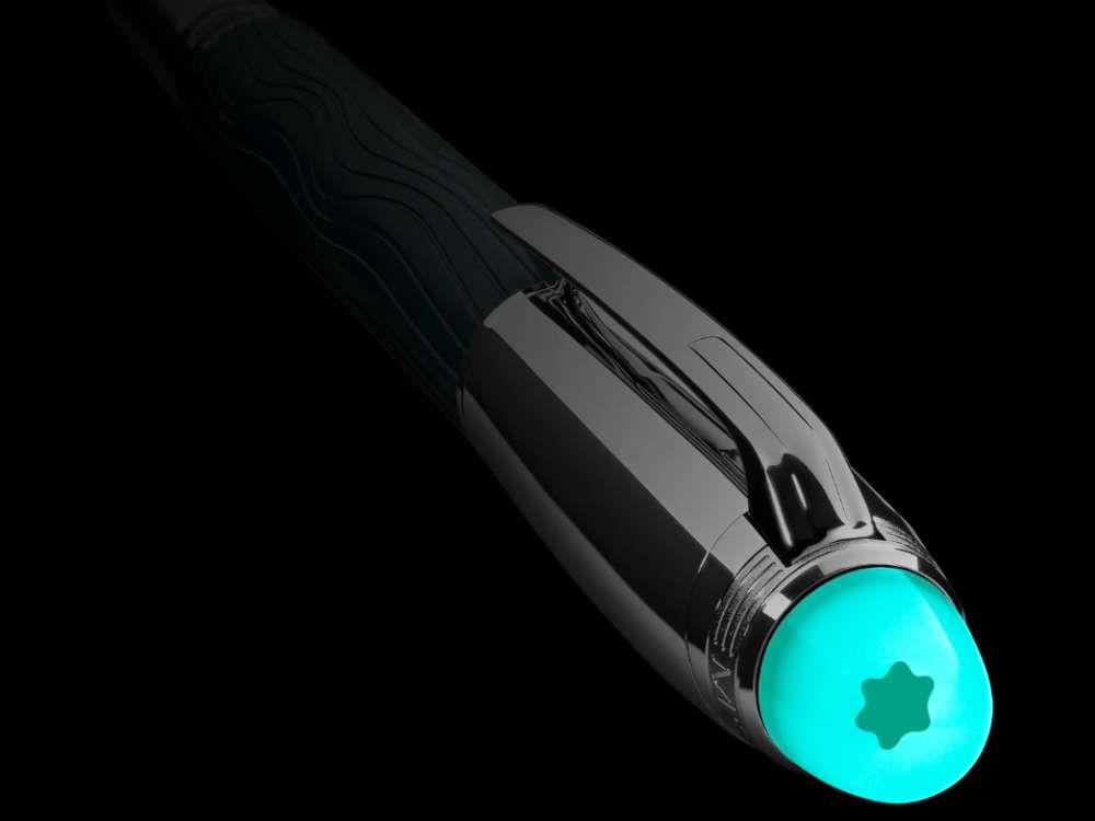 Montblanc StarWalker PolarGreen Doué Fineliner, Platinum trim, 132907