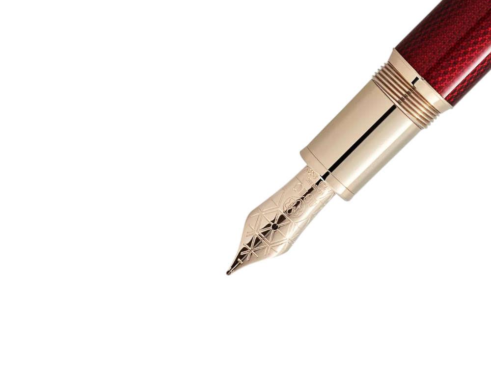 Montblanc Meisterstück Solitaire Golden Hour LeGrand Fountain Pen 133036
