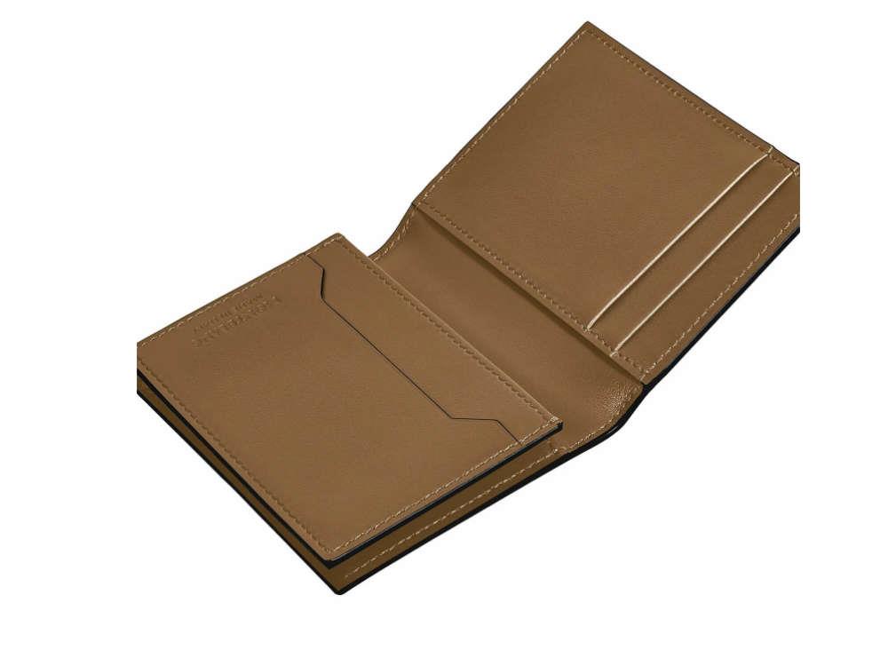 Montblanc Meisterstück Credit card holder, Leather, Jacquard, Brown, 220451