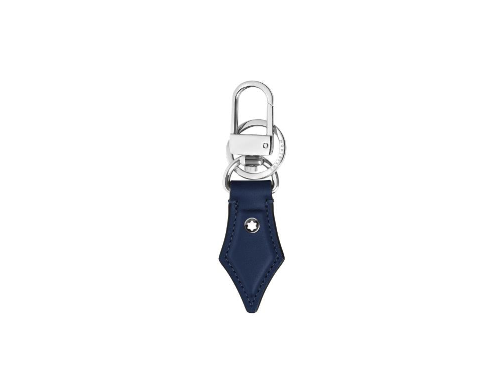 Montblanc Meisterstück Key ring, Leather, Blue, 221294