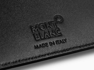 Montblanc Meisterstück Wallet, Black, Leather, Jacquard, 8 Cards, 7163