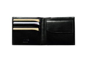 Montblanc Meisterstück Wallet, Black, Leather, Jacquard, 4 Cards, 7164