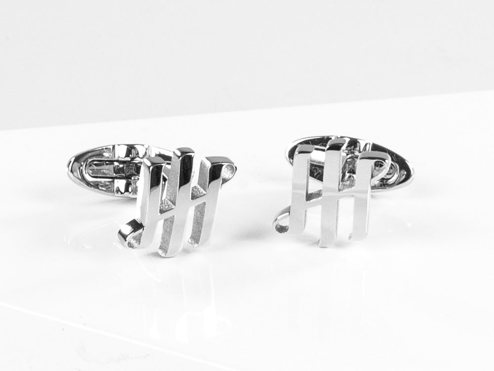 Montegrappa Ambigram Cufflinks, Stainless steel, IDA2CLS0