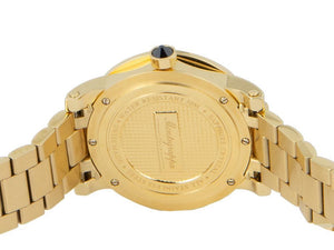 Montegrappa Nero Uno Ladies Quartz watch, Gold PVD, 36mm. 5 atm. IDLNWA14-Y