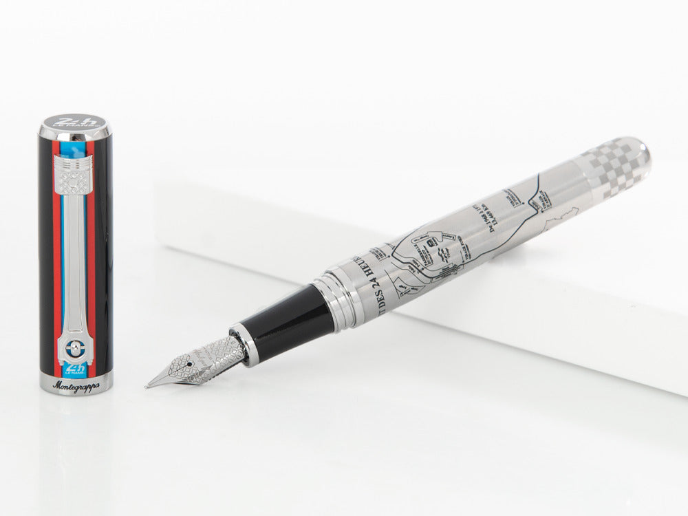 Montegrappa 24H Le Mans Open Ed. Innovation Fountain Pen IS24R-IC