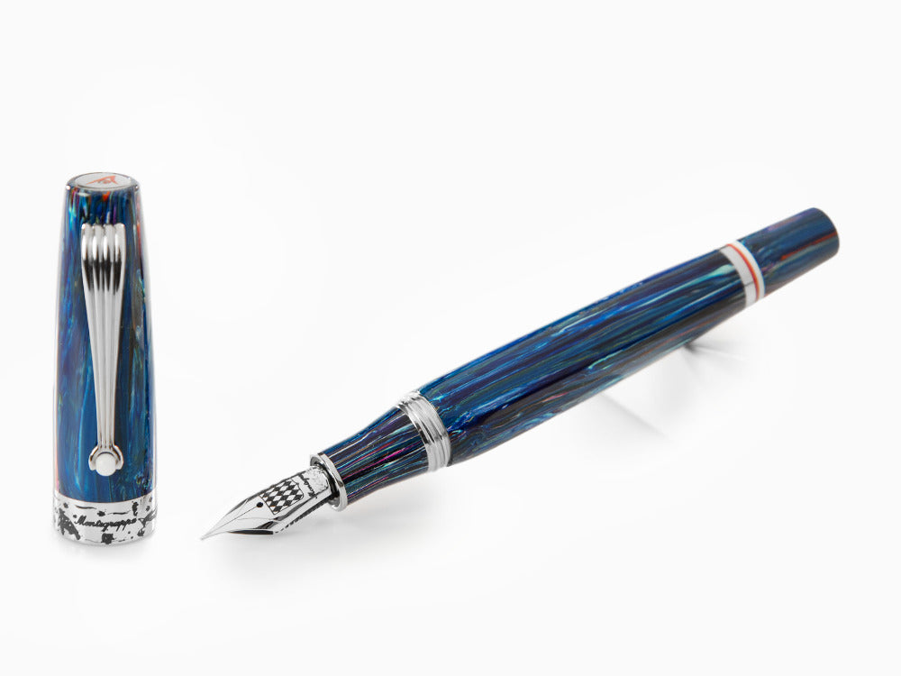 Montegrappa LE Fondation Prince Albert II Monaco Fountain Pen, IS9MA-4B