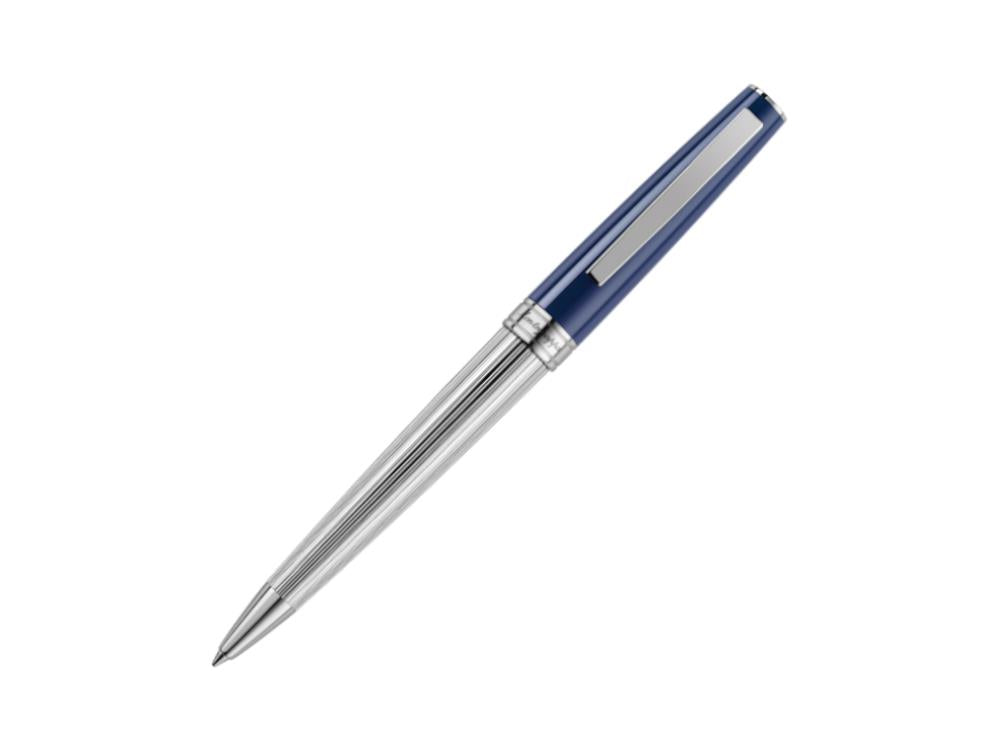 Montegrappa Armonia Duetto Ballpoint pen, Steel, Blue, ISA1MBAB