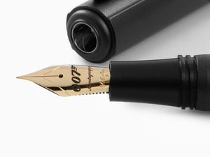 Montegrappa 007 Special Issue James Bond Fountain Pen, Black, ISBJR-UC