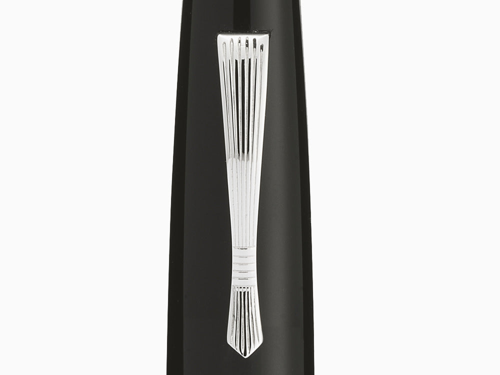 Montegrappa Elmo 02 Jet Black Ballpoint pen, Black Resin, ISE2RBAC