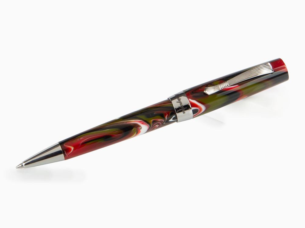 Montegrappa Elmo 02 Asiago Ballpoint pen, Resin, Stainless Steel, ISE2RBAR