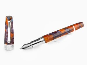 Montegrappa Extra Otto Lapis Fountain Pen, Orange, Lim. Ed., ISE8T-CS