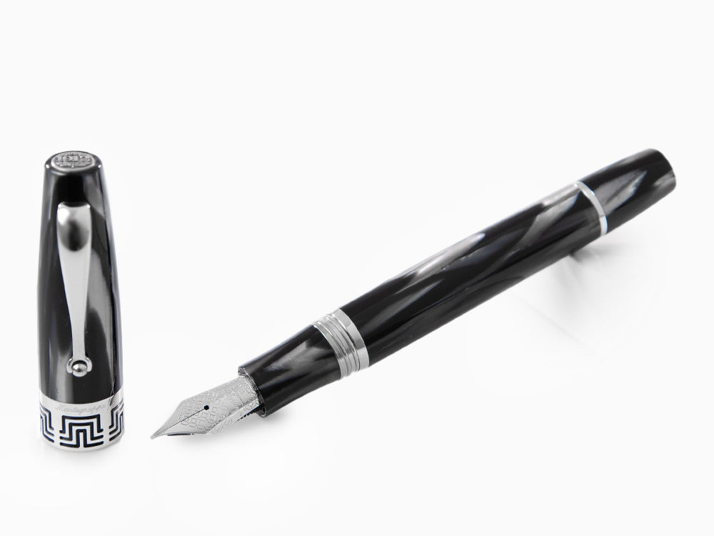 Montegrappa Extra 1930 Black & White Fountain Pen, ISEXF-CH