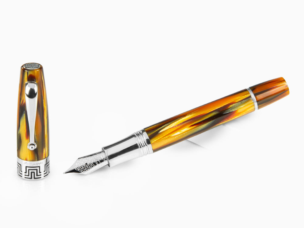 Montegrappa Extra Fountain Pen - Turtle Brown Celluloid - ISEXT-CW