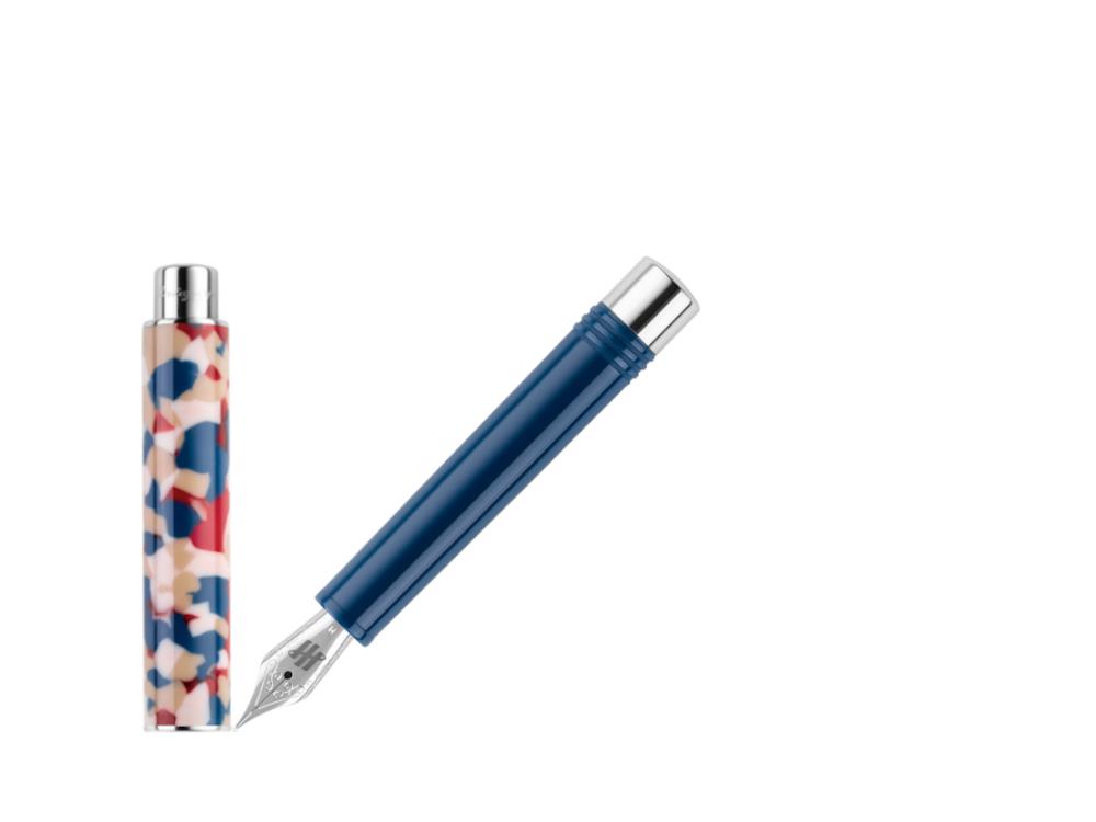 Montegrappa Gnomo Obsession Ultramarine Fountain Pen, ISGNO-AD