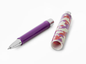 Montegrappa Gnomo Obsession Midnight Rollerball pen, Resin, Purple, ISGNORAL