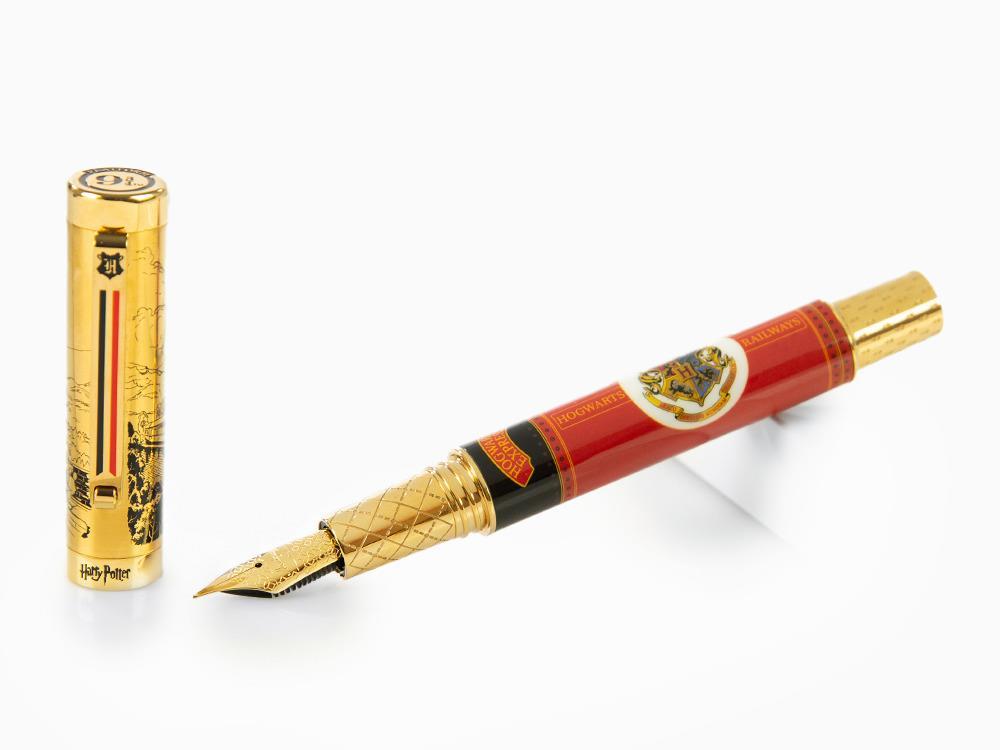 Montegrappa Harry Potter: Platform 9¾ Fountain Pen, Steel, ISHPR-PF