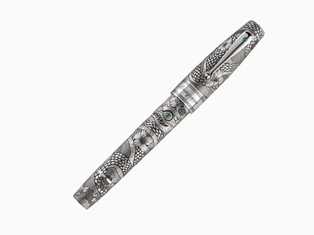 Montegrappa Extra Year of the Snake LE Rollerball pen, Silver, ISYNNRSE