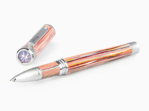 Montegrappa Zero Zodiac Pisces Rollerball pen, Pink, Steel, ISZEZRIP-S2