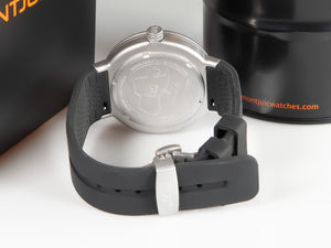 Montjuic Elegance Quartz Watch, Stainless Steel 316L, Black, 43 mm, MJ1.0103.S