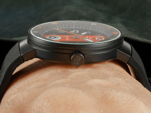 Montjuic Sport Quartz Watch, Stainless Steel 316L, Black, 43 mm, MJ1.0602.B