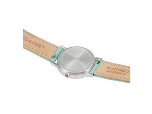 Mondaine Classic Quartz Watch, White, 30 mm, Fabric strap, A658.30323.17SBQ