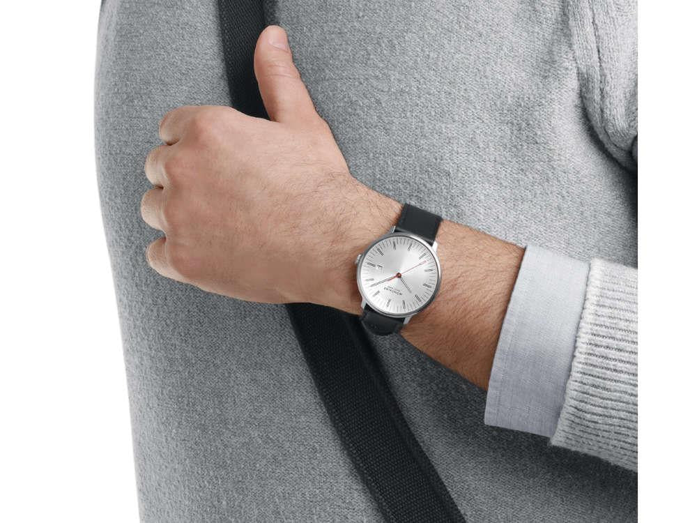 Mondaine Doppio Quartz Watch, White, 41 mm, MLE.41210.LBV