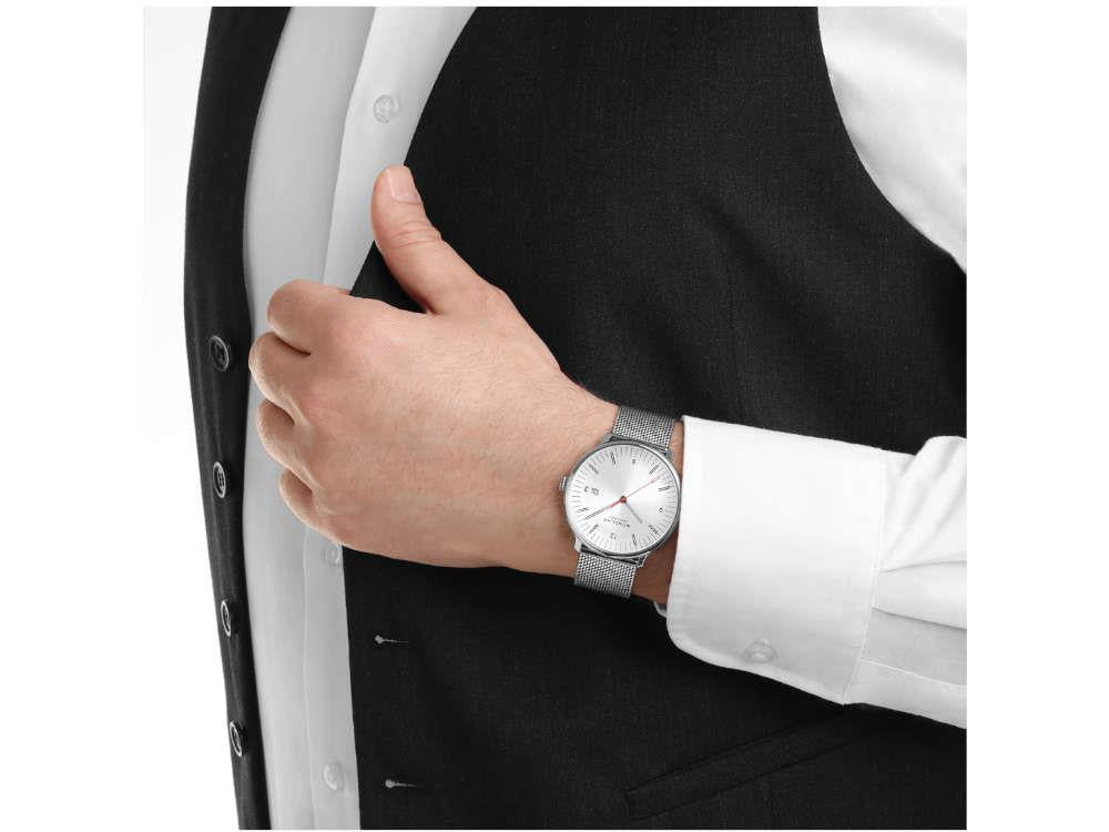 Mondaine Doppio Quartz Watch, White, 41 mm, MLE.41210.SM