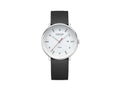 Mondaine Doppio Quartz Solar Watch, White, 41 mm, MLE.41910.LBV