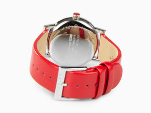 Mondaine SBB Evo2 Quartz Watch, White, 35 mm, Leather strap, MSE.35110.LC