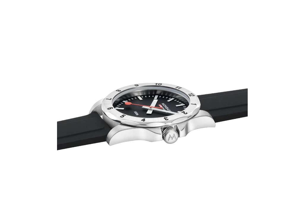 Mondaine Numeri Quartz Watch, Black, 42 mm, MSN.42120.RB